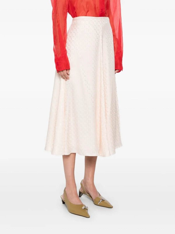 Chess skirt shop online: FENDI