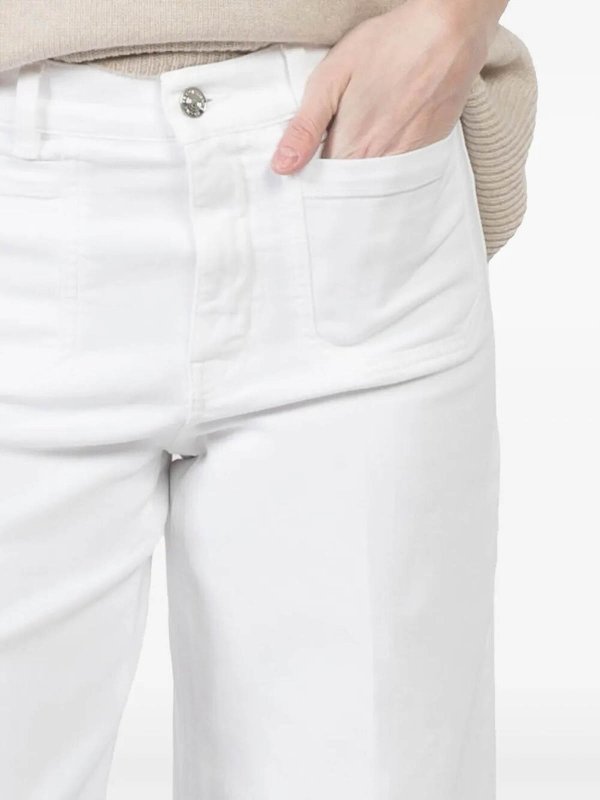 The Best Shops Frame: Jeans Rectos - Vaqueros Rectos - Blanco