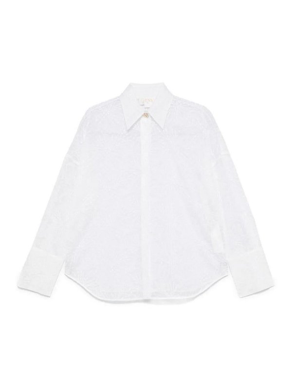 GENNY: Camisas - Camisa - Blanco