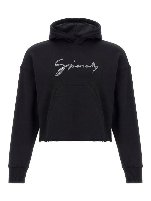 GIVENCHY: Sweatshirts und Pullover - Sweatshirt - Schwarz