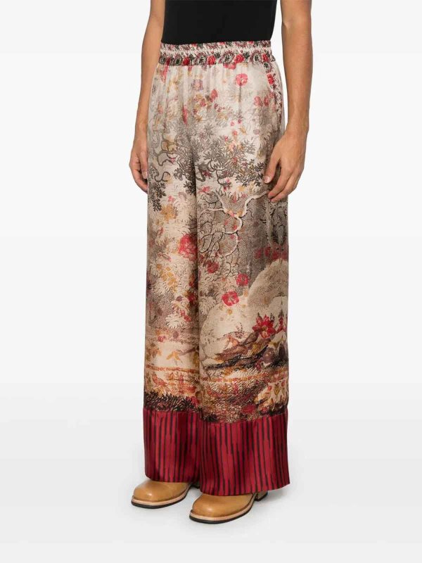 PIERRE-LOUIS MASCIA: casual trousers online - Aloe Trousers