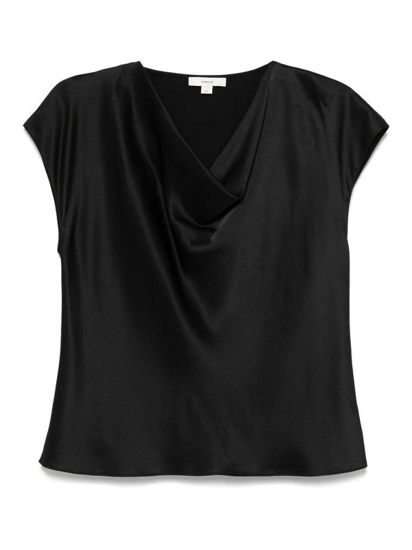 VINCE: Blusen - Bluse - Schwarz