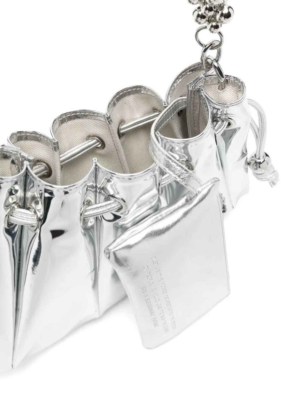 THEMOIRè: cross body bags online - Silver bag