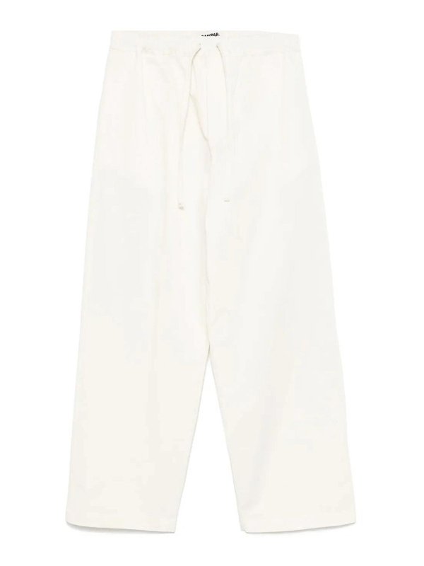 DARKPARK: スウェットパンツ - トラックスーツ ボトムス - クリーム