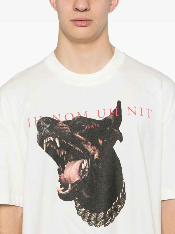 Tシャツ - クリーム shop online: IH NOM UH NIT