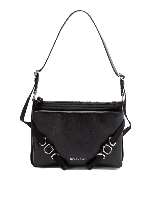 GIVENCHY: クロスボディバッグ - クロスボディバッグ - 黒