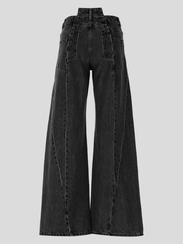 Maison Margiela: ブーツカットジーンズ online - ブーツカットジーンズ - 黒