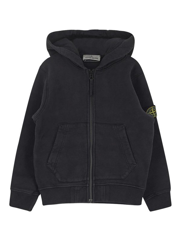 Stone Island Junior: Sweatshirts & Sweaters - Stone island sweatshirt in cotton