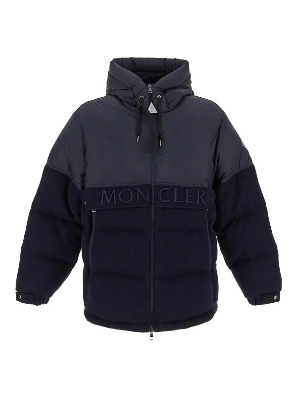 MONCLER: カジュアルジャケット - カジュアルジャケット - ブルー