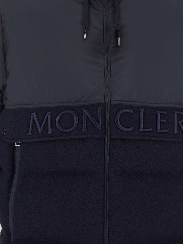 The Best Shops MONCLER: カジュアルジャケット - カジュアルジャケット - ブルー
