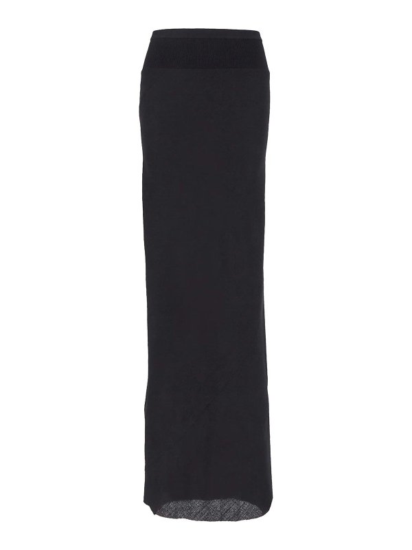 RICK OWENS: Faldas media pierna y semilargas - Falda Semilarga - Negro