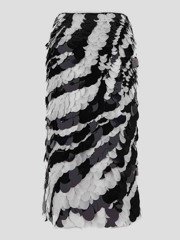 DES PHEMMES: ニーレングススカート＆ミディ丈 online - 膝丈/ミディスカート - 白