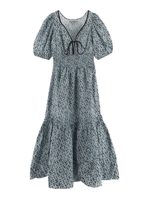 GANNI: knee length dresses - Dress