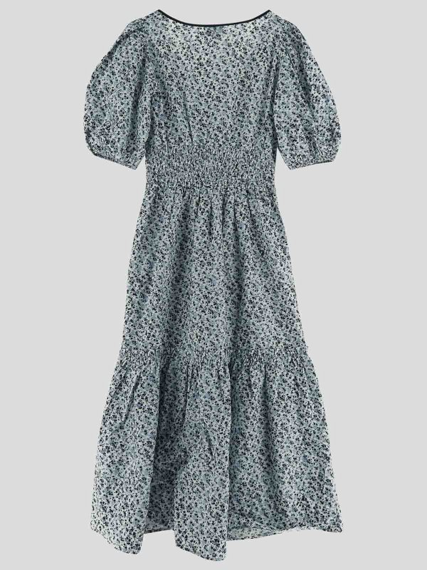 GANNI: knee length dresses online - Dress