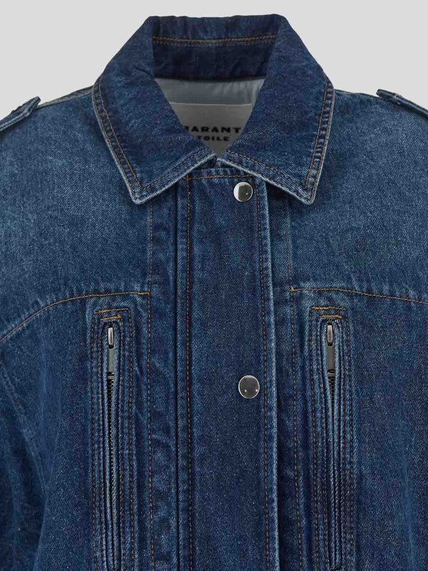 The Best Shops Isabel Marant Etoile: Chaquetas casual - Chaqueta Casual - Azul