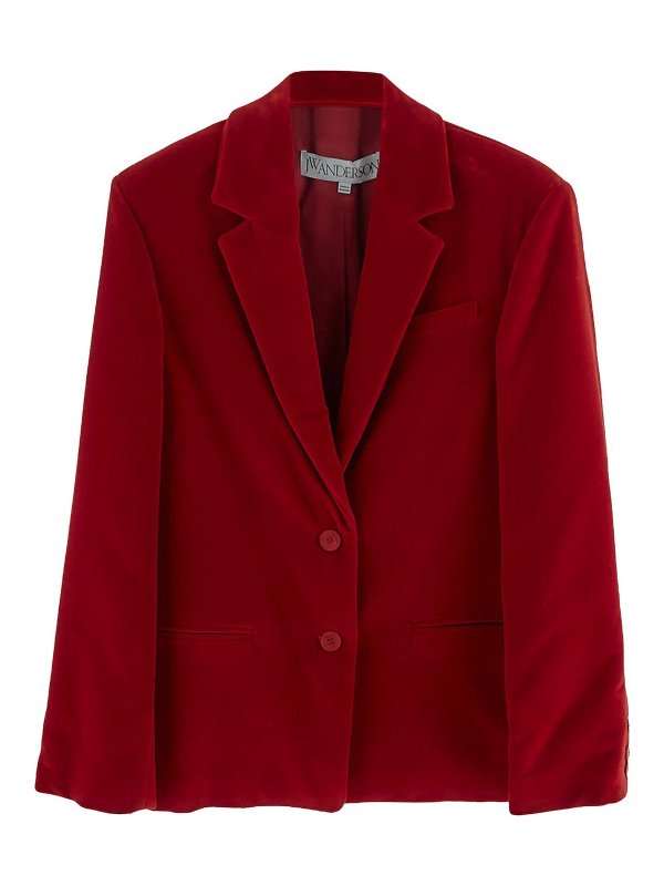 J.W. ANDERSON: Vestes casuals - Veste Casual - Rouge