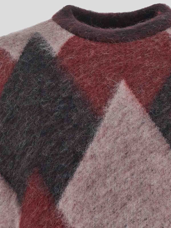 The Best Shops LANEUS: crew necks - Sweater  Bordeaux