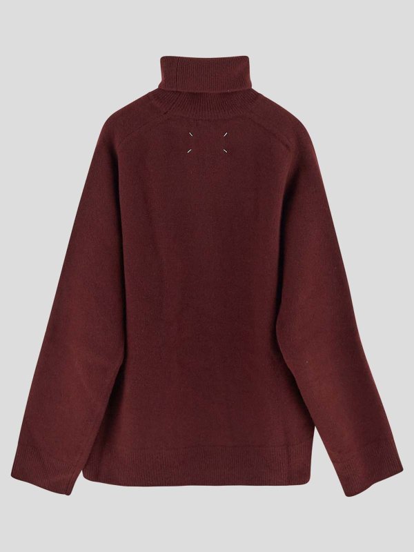 Maison Margiela: maglia collo rotondo online - Maison Margiela maglia in lana