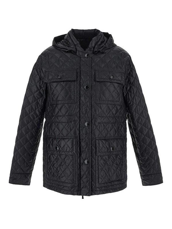 MONCLER: Vestes casuals - Veste Casual - Noir