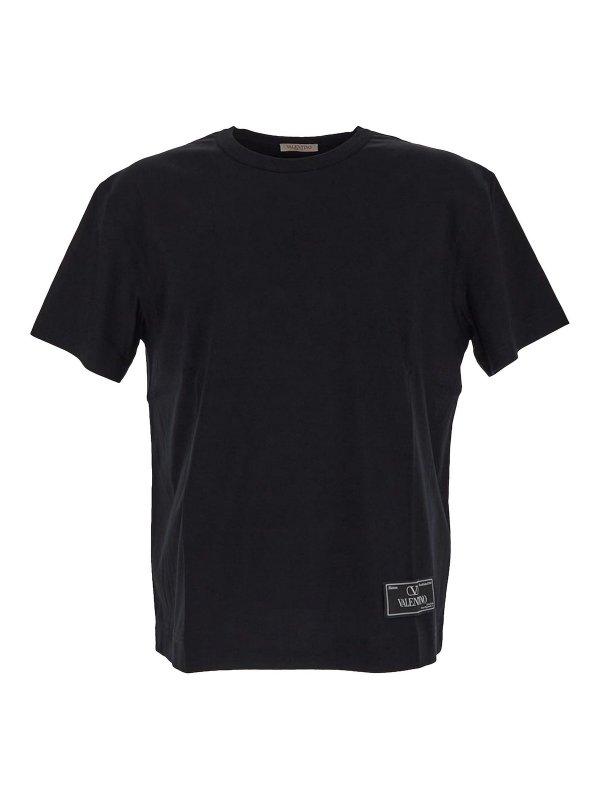 VALENTINO: t-shirts - T-Shirt  Black