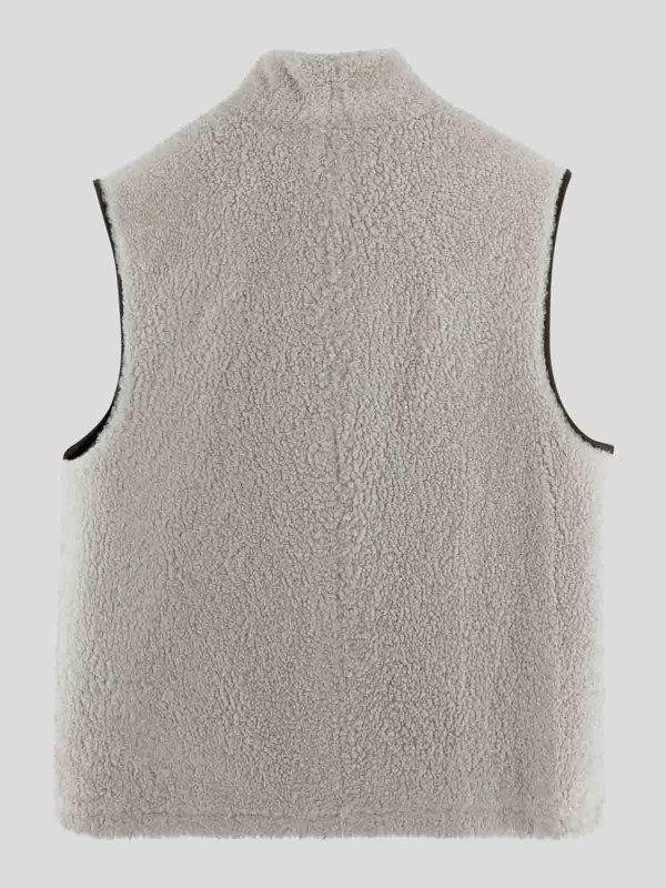 The Best Shops YVES SALOMON: Lederjacken - Lederjacke - Weiß