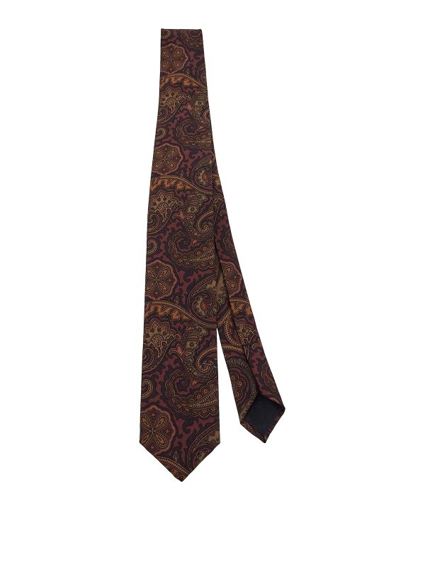 LARDINI: Krawatten und Fliegen - Krawatte - Weiß