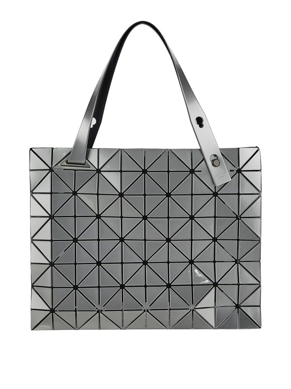 BAO BAO Issey Miyake: クロスボディバッグ - クロスボディバッグ - 銀