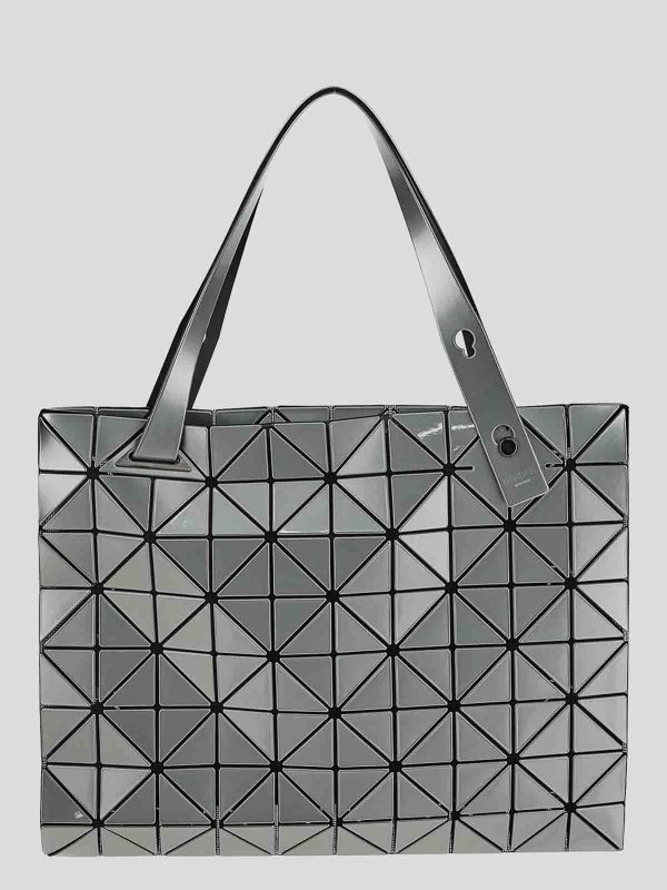 The Best Shops BAO BAO Issey Miyake: クロスボディバッグ - クロスボディバッグ - 銀