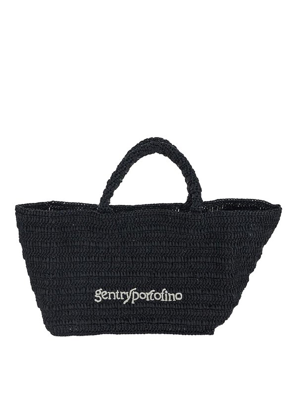 GENTRYPORTOFINO: cross body bags - Bag Black