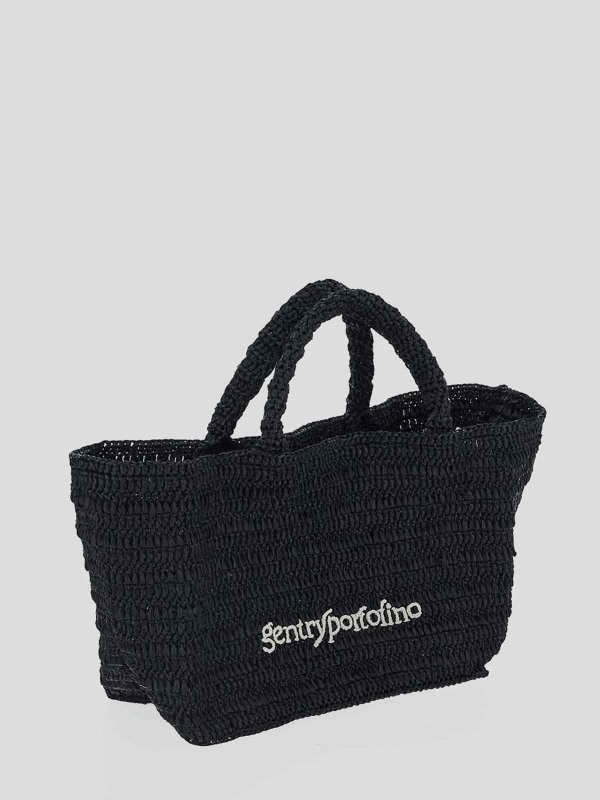 GENTRYPORTOFINO: cross body bags online - Bag Black
