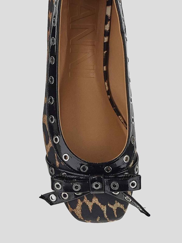 Ballerine Animalier shop online: GANNI