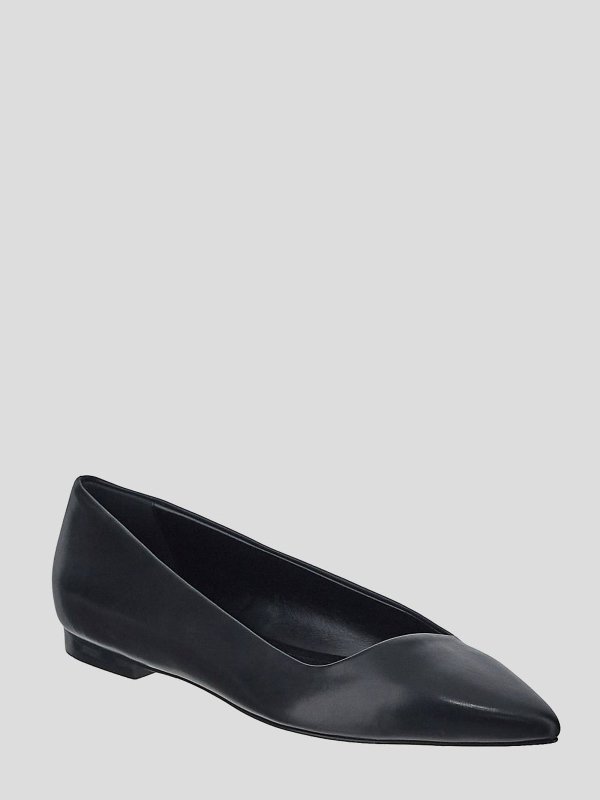 ISABEL MARANT: flat shoes online - Leather black falts