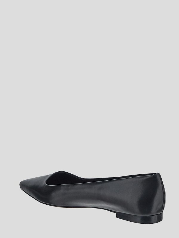 The Best Shops ISABEL MARANT: flat shoes - Leather black falts