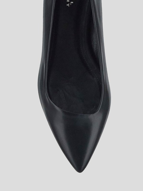 Leather black falts shop online: ISABEL MARANT