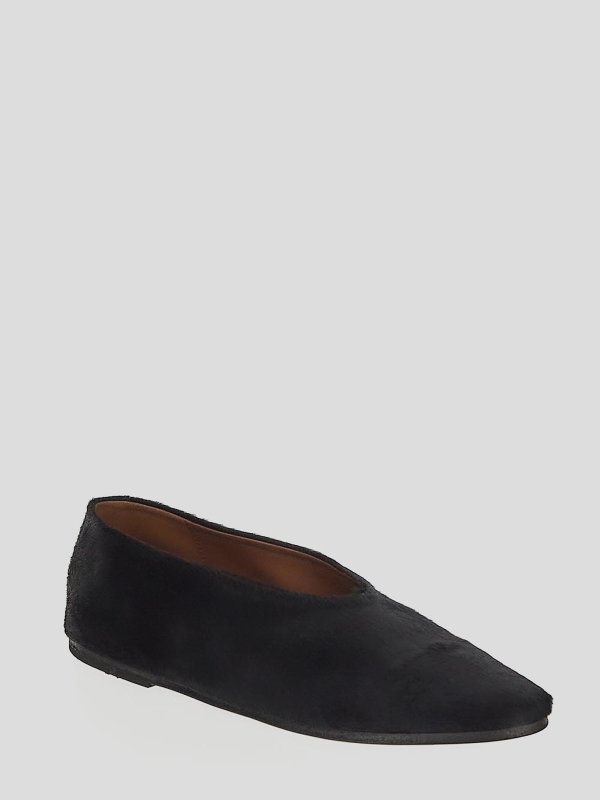 Marsèll: flat shoes online - Fur flats