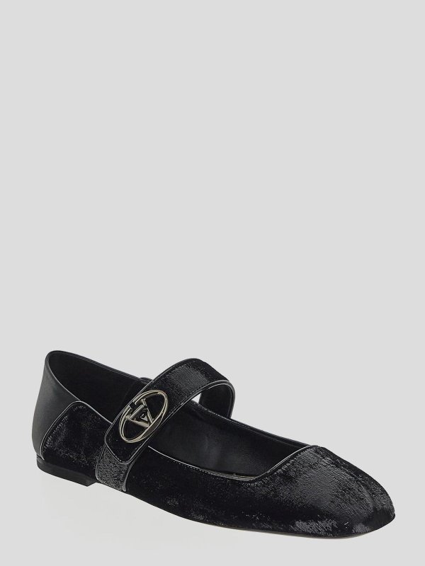 VALENTINO GARAVANI: flat shoes online - Leather flats