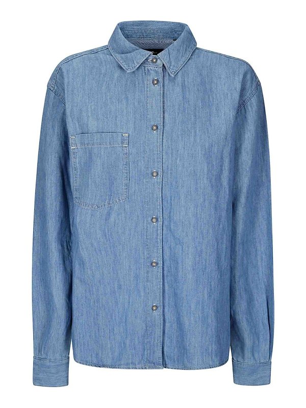 7 FOR ALL MANKIND: Chemises - Chemise - Denim