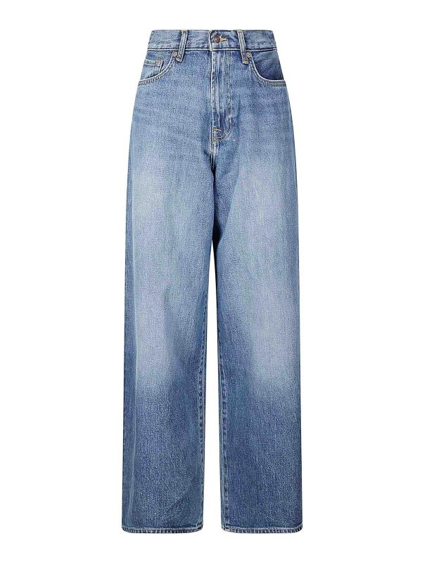 7 FOR ALL MANKIND: bootcut jeans - Sam Baggy Jasper