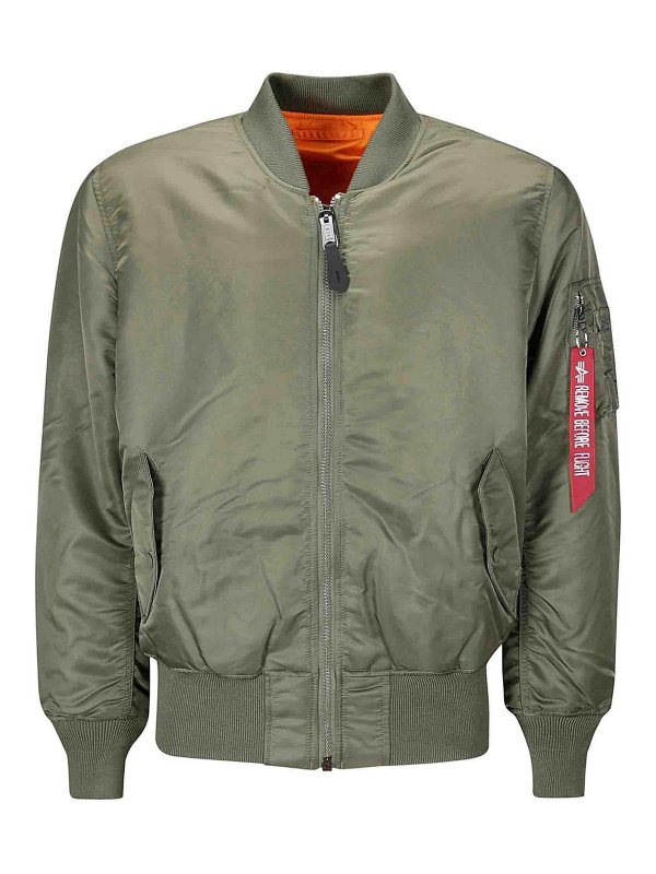 ALPHA INDUSTRIES: Bombers - Bomber - Vert