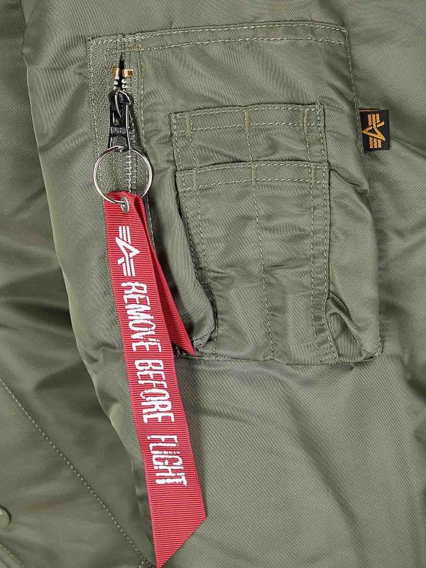 The Best Shops ALPHA INDUSTRIES: Bombers - Bomber - Vert