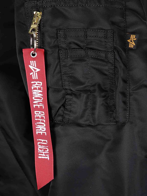 The Best Shops ALPHA INDUSTRIES: ボンバージャケット - ボンバージャケット - 黒