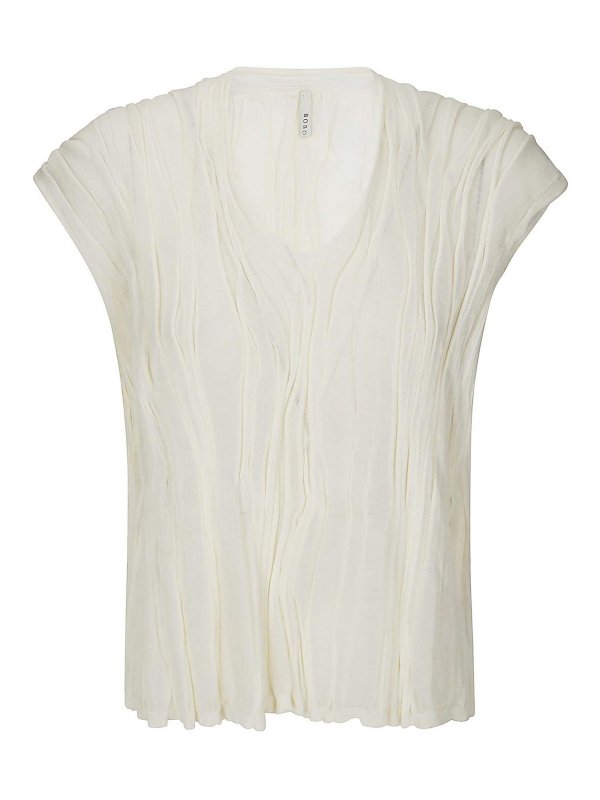 BOBOUTIC: Westen - Weste - Weiß