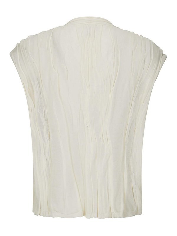 BOBOUTIC: Westen online - Weste - Weiß