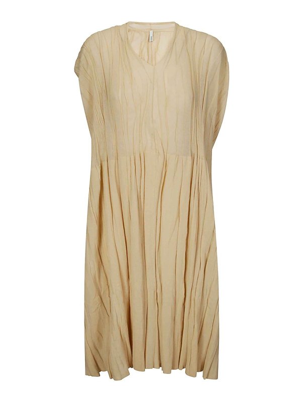 BOBOUTIC: Robe longueur genou - Robe Au Genou - Couleur Chair