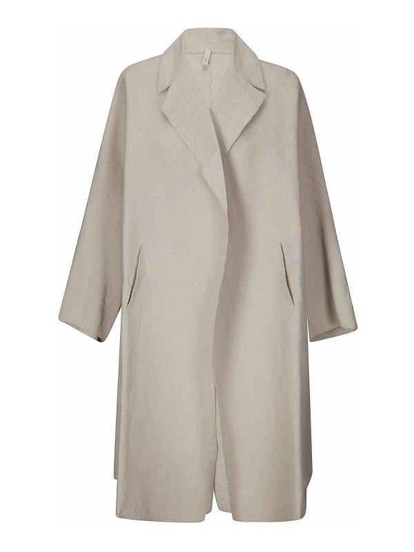 BOBOUTIC: short coats - Double Breasted Duster