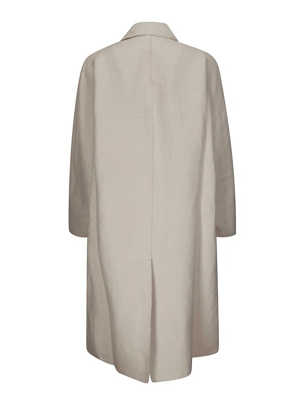 BOBOUTIC: short coats online - Double Breasted Duster