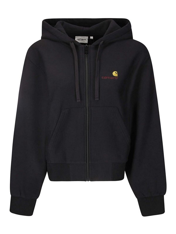 CARHARTT: カジュアルジャケット - カジュアルジャケット - 黒