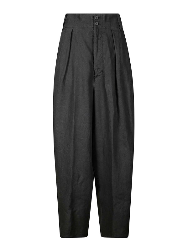 CINI: トラウザーショーツ - ショートパンツ - 黒