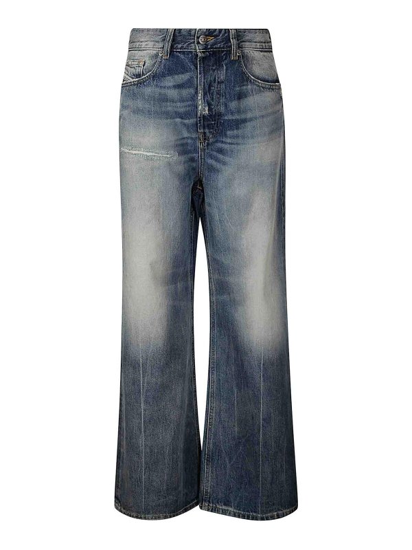 DIESEL: ブーツカットジーンズ - ブーツカットジーンズ - ブルー