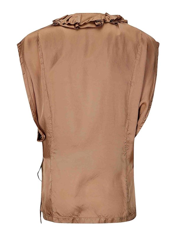 DRIES VAN NOTEN: Tops und Tank Tops online - Top - Taupe
